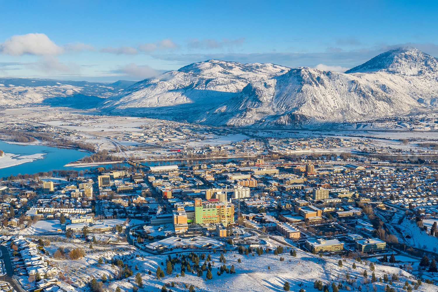 Kamloops City Aerial Photo