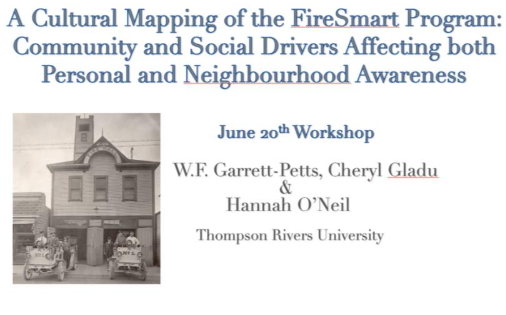 A Cultural Mapping of the FireSmart Program